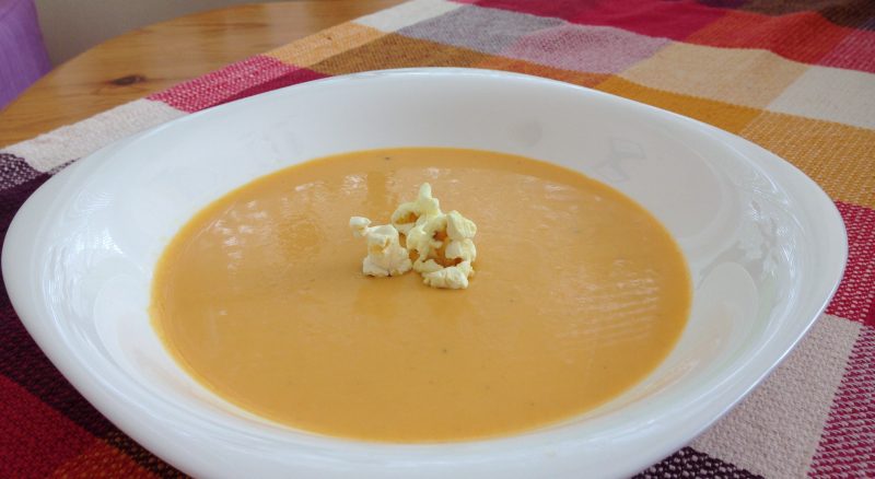 Édeskrumpli-krémleves