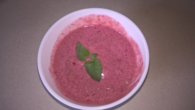 Piros ribizlis turmix Orsi módra